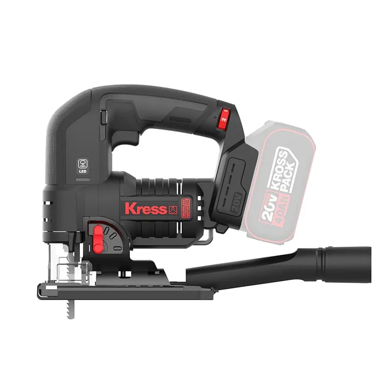 Лобзик KRESS KUE26.9 20V аккумуляторный бесщеточный — детальное фото