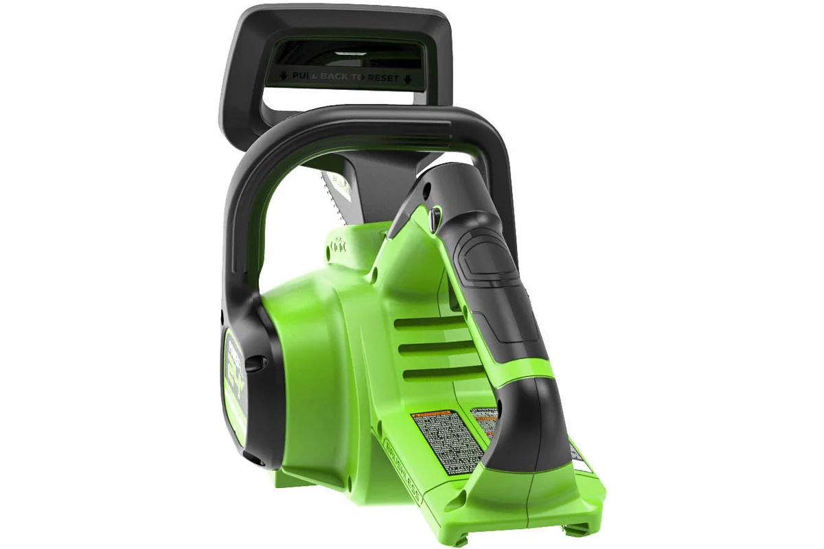 Цепная пила Greenworks GD24CS30 24V 2007007 (30 см) бесщеточная аккумуляторная — детальное фото