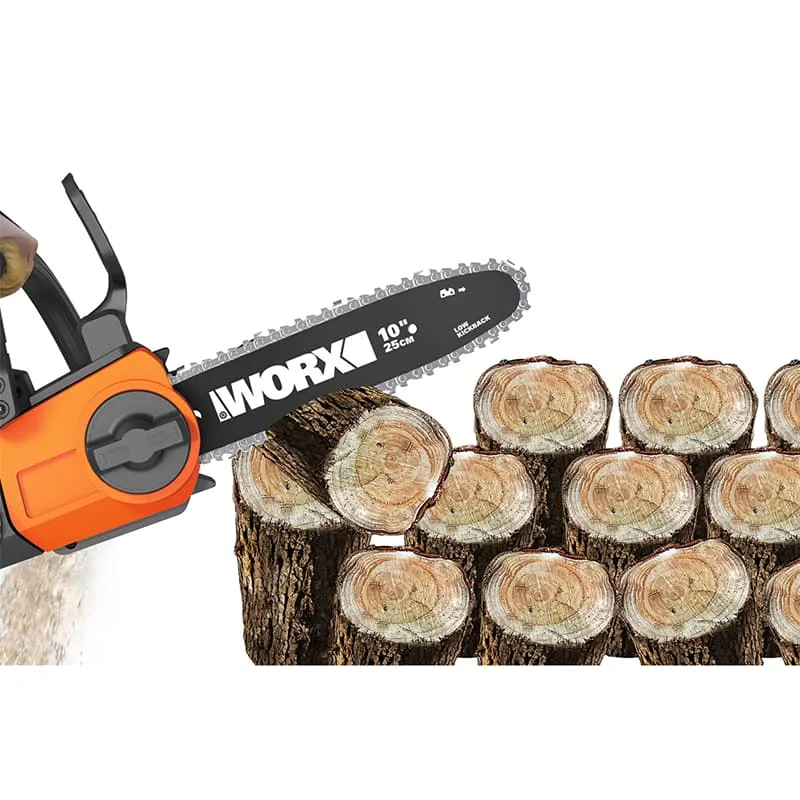 Пила цепная компактная WORX WG322E 20V 25см аккумуляторная — детальное фото