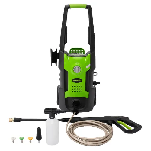 Мойка высокого давления Greenworks GPWG3II 220V 1700W 5107007 (120 бар) электрическая — детальное фото