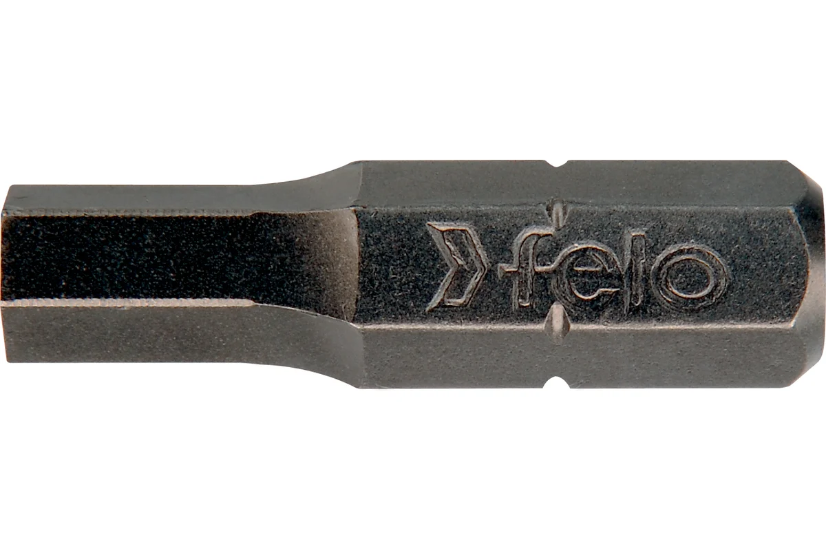 Бита шестигранная Industrial (10 шт; HEX5; 25 мм) Felo 02450010 — детальное фото