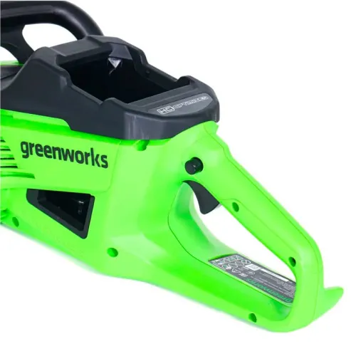 Цепная пила Greenworks GD40CS20X 40V 2008807 (40 см) бесщеточная аккумуляторная — детальное фото