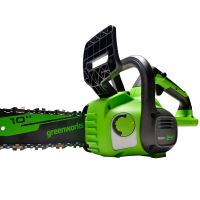 Цепная пила аккумуляторная Greenworks G24CS25 24V (25 см) аккумуляторная