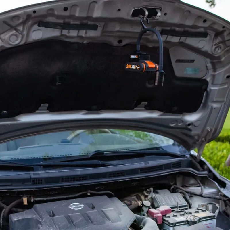 Гибкий фонарь WORX WX028 20V 300лм аккумуляторный — детальное фото