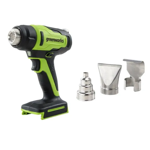 Технический фен Greenworks G24HG 24V 3400207 аккумуляторный — детальное фото