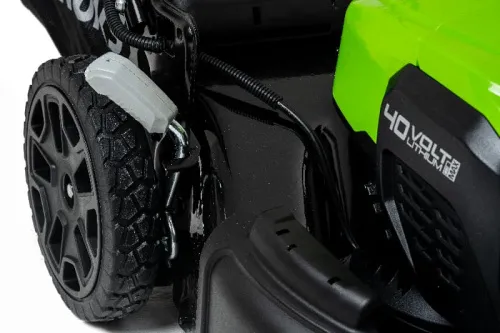 Самоходная газонокосилка Greenworks GD40LM46SP 40V 2506807 (46 см) аккумуляторная — детальное фото