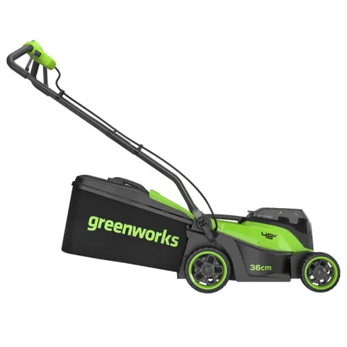 Газонокосилка Greenworks GD24X2LM361 2х24V 2520707 (36 см) бесщеточная аккумуляторная — детальное фото