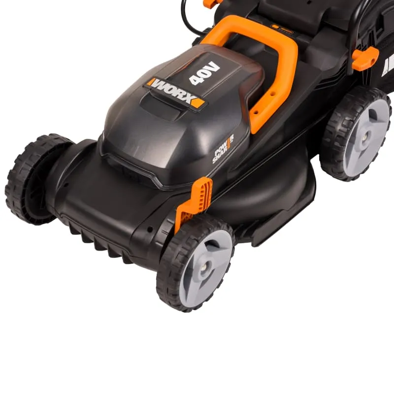Газонокосилка WORX WG779E 40V 34см аккумуляторная — детальное фото