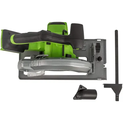 Циркулярная пила Greenworks GD24CS 24V 1500907 бесщеточная аккумуляторная — детальное фото