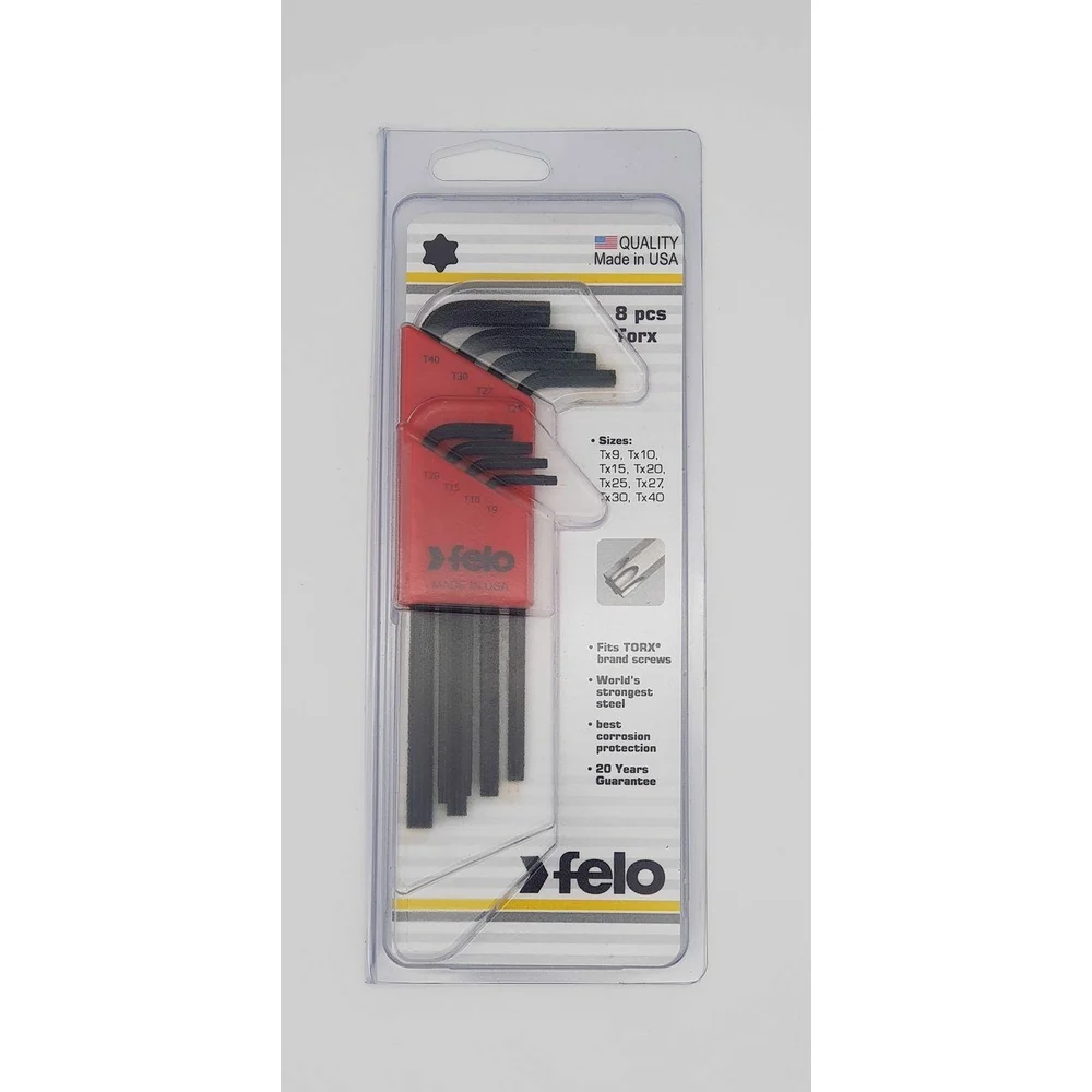 Набор шестигранных ключей Felo TORX 8 шт 34888801 — детальное фото
