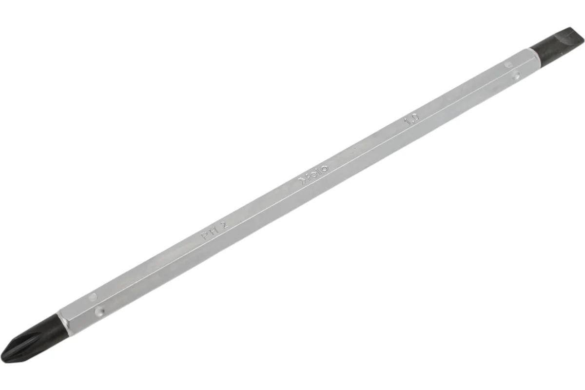 Бита двухсторонняя Industrial (PH2/SL6x1 мм; 160 мм) Felo 06220604 — детальное фото