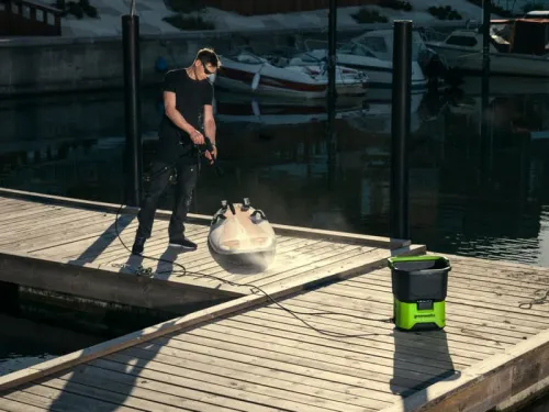 Мойка высокого давления Greenworks GDC40 40V 5104507 (70 бар) аккумуляторная — детальное фото