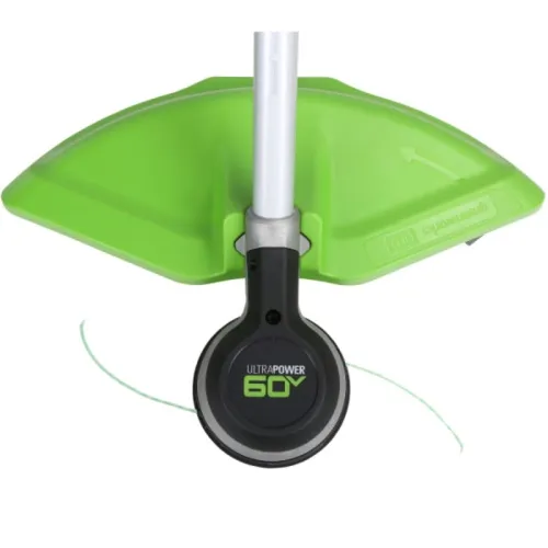 Триммер Greenworks GD60LT 60V 2108307 (40 см) бесщеточный аккумуляторный — детальное фото