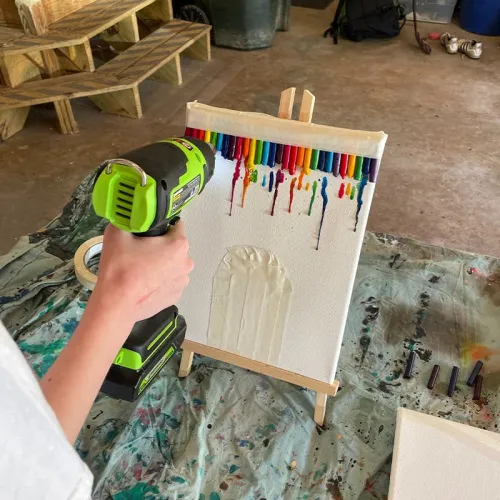 Технический фен Greenworks G24HG 24V 3400207 аккумуляторный — детальное фото