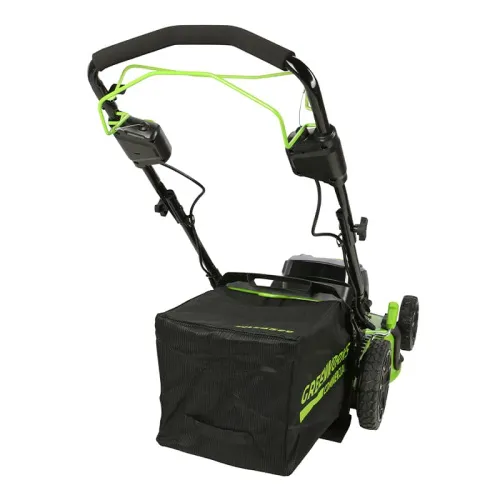 Самоходная газонокосилка Greenworks GC82LM51SP2 82V 2515907 (51 см) бесщеточная аккумуляторная — детальное фото