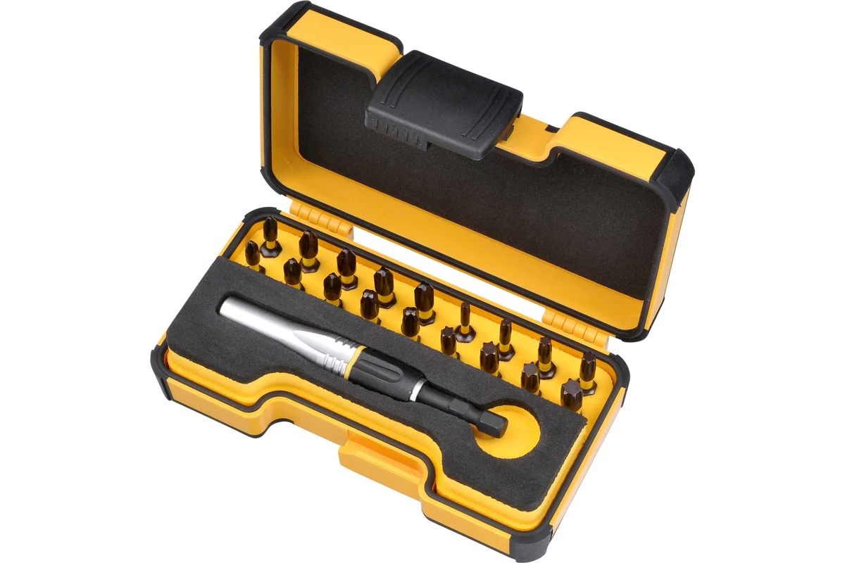 Набор бит ударных PZ/PH/Tx Impact с держателем бит Impact в кейсе, 19 предметов Felo 02071946 — детальное фото