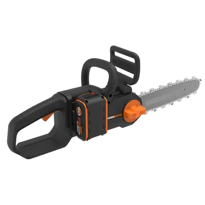 Пила цепная WORX NITRO WG350E 20V 30см аккумуляторная бесщеточная — детальное фото