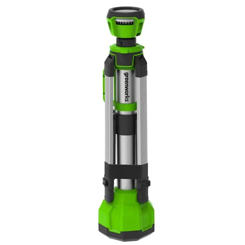 Мачта светодиодная осветительная 2-в-1 Greenworks G24WLS 24V 3401107 аккумуляторная — детальное фото