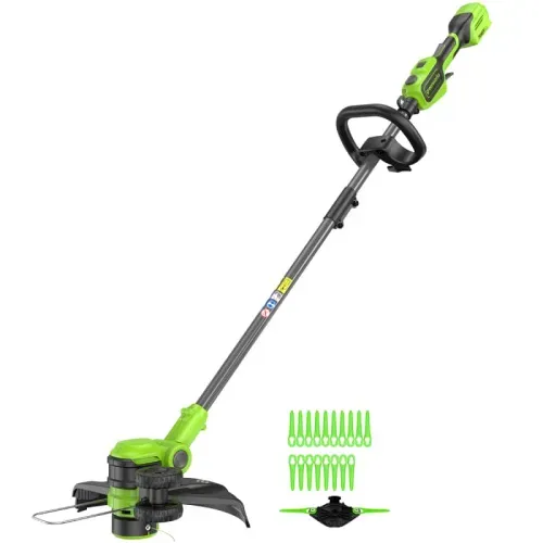 Триммер Greenworks GD24LT331 24V 2113407 (33 см) бесщеточный аккумуляторный — детальное фото
