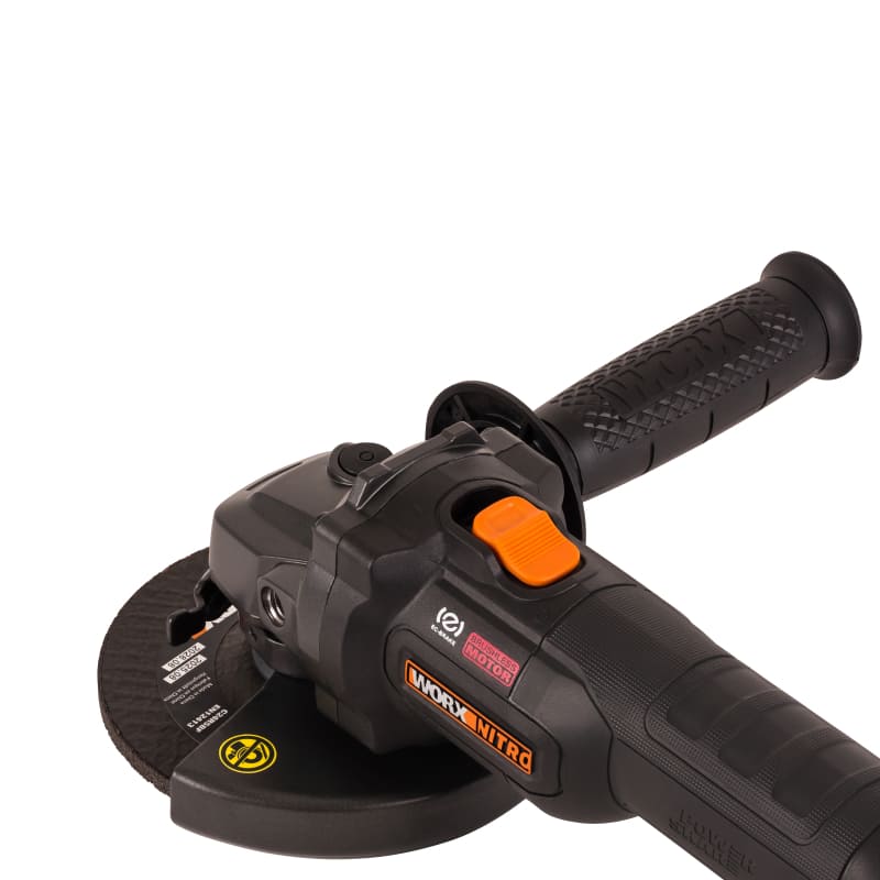 Угловая шлифмашина (болгарка) WORX WX814.9 20V 125мм бесщеточная аккумуляторная без батареи и зарядки — детальное фото