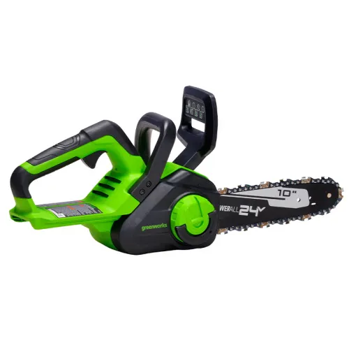 Цепная пила Greenworks G24CS25 24V 2007707 (25 см) аккумуляторная — детальное фото