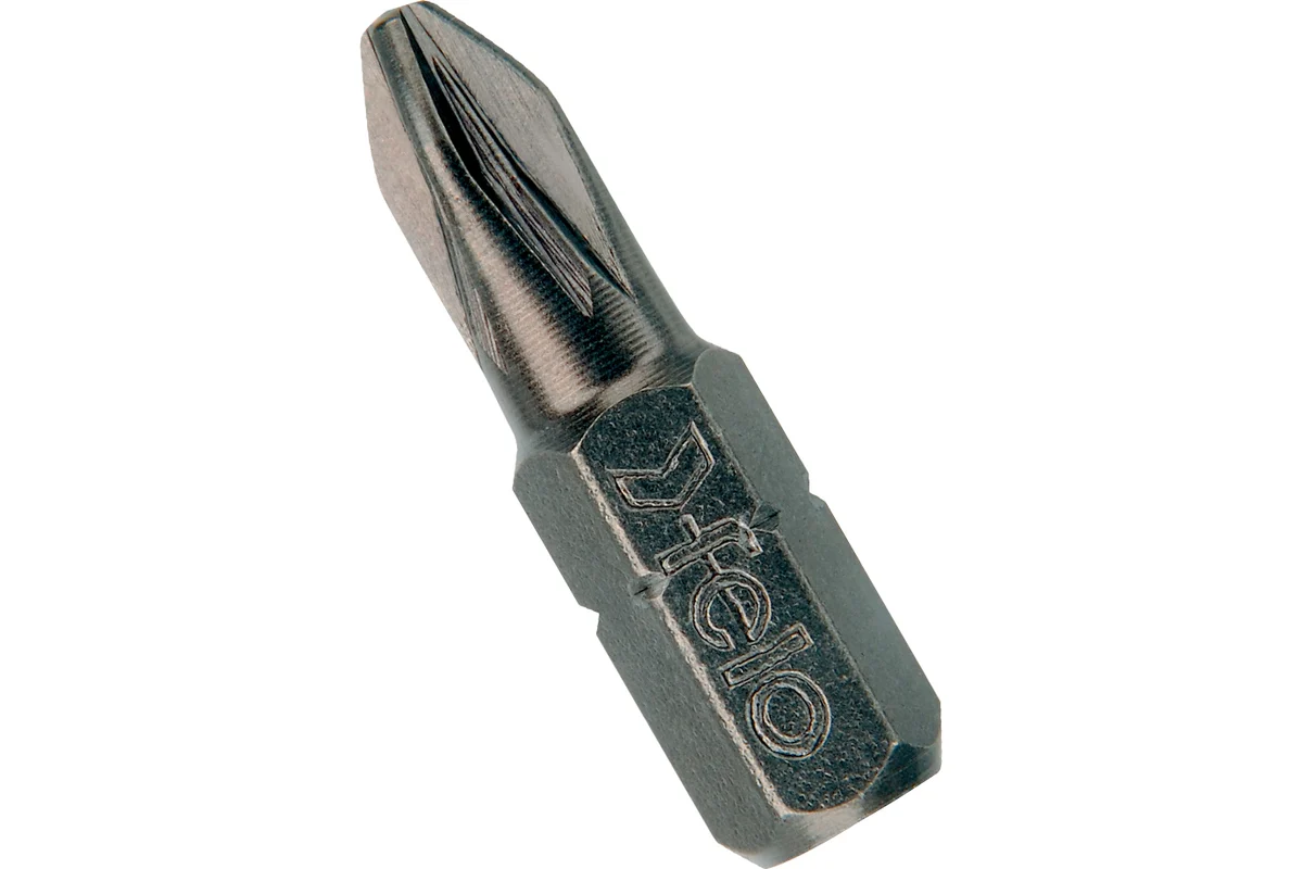 Бита крестовая серия Industrial 10 шт, PZ2, 25 мм, в пластиковом боксе Felo 02102016 — детальное фото