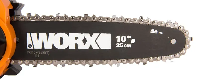 Пила цепная компактная WORX WG322E 20V 25см аккумуляторная — детальное фото