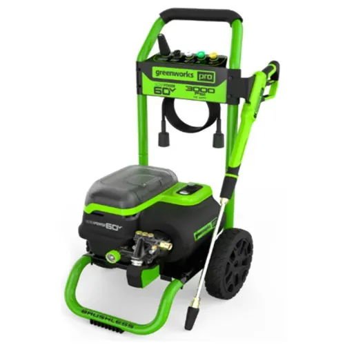 Мойка высокого давления Greenworks GDPW60DP 60V 5106207 (250 бар) с портом на два аккумулятора бесщеточная аккумуляторная — детальное фото