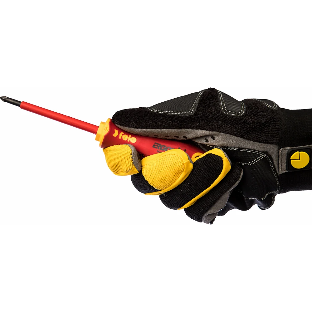 Диэлектрическая крестовая отвертка Felo Ergonic PZ 1X 80 41510290 — детальное фото