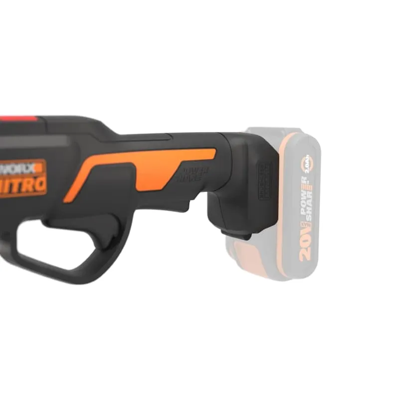 Секатор WORX WG330E 20V 25 см аккумуляторный — детальное фото
