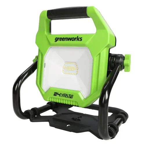 Фонарь светодиодный Greenworks G24WL 24V 3401307 (2000 лм) аккумуляторный — детальное фото
