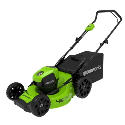 Газонокосилка аккумуляторная Greenworks 46 см 40V GD40LM46HP 2514407, бесщеточная, без АКБ и ЗУ
