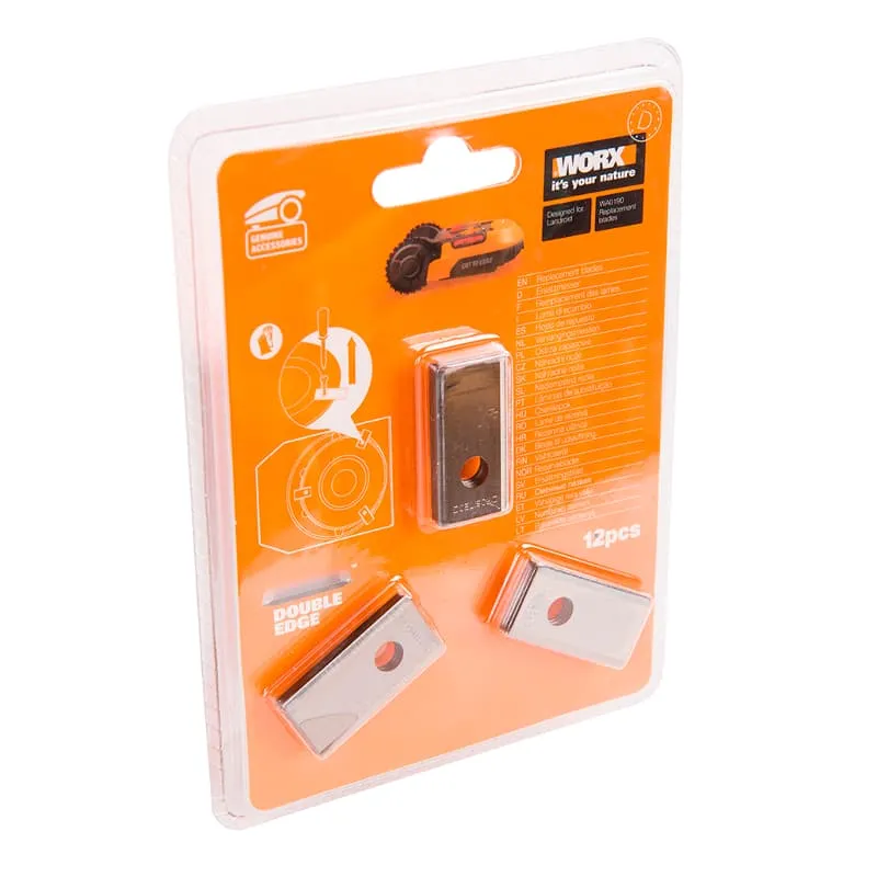 Набор лезвий для роботов газонокосилок WORX WA0190 — детальное фото