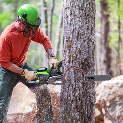 Цепная пила Greenworks OCS800 82V 2009707 (50 см) 5,0 кВт бесщеточная аккумуляторная — детальное фото