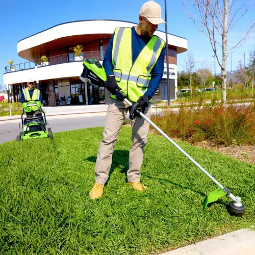 Триммер Greenworks ST161S 82V 2112307 (43 см) 1,6 кВт бесщеточный аккумуляторный — детальное фото
