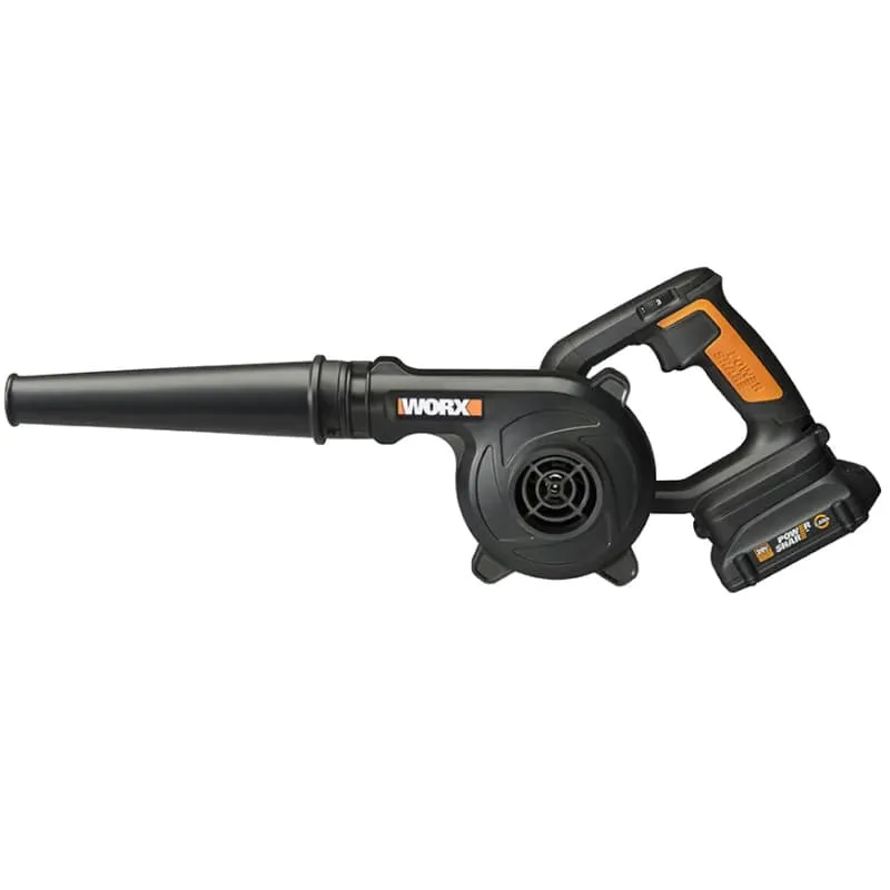 Воздуходувка WORX WX094 20V 250км/ч аккумуляторная — детальное фото
