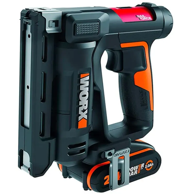 Степлер WORX WX843 20V аккумуляторный, с АКБ на 2 А*ч и ЗУ