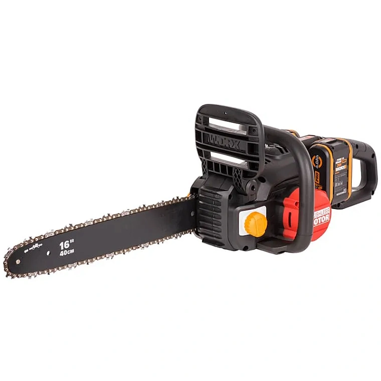 Пила цепная компактная WORX NITRO WG385E 40V 40см аккумуляторная бесщеточная