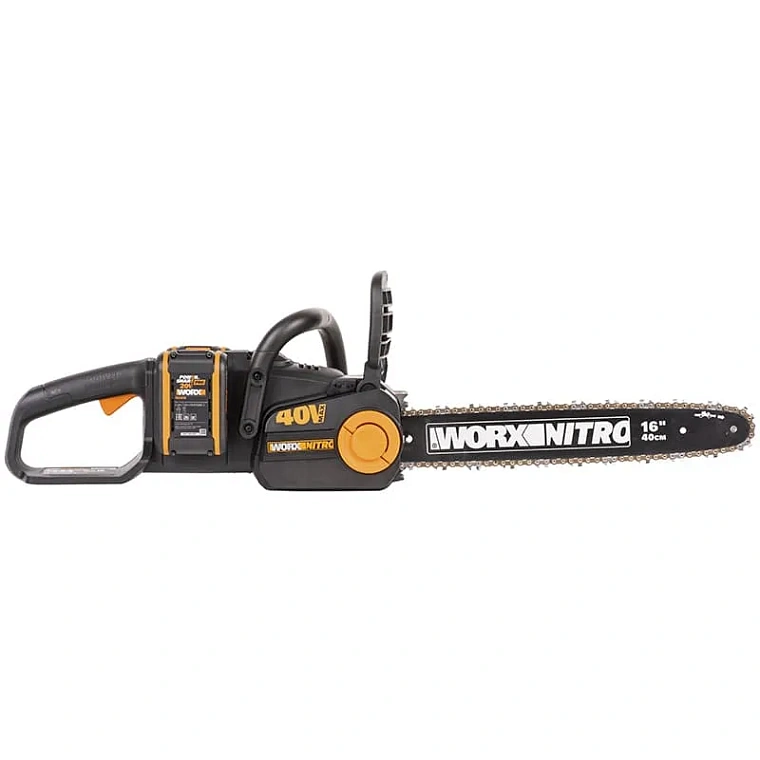 Пила цепная компактная WORX NITRO WG385E 40V 40см аккумуляторная бесщеточная