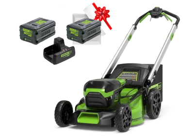 Газонокосилка самоходная, аккумуляторная Greenworks GD60LM51SP, 60V (51 см) бесщеточная
