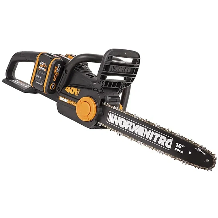 Пила цепная компактная WORX NITRO WG385E 40V 40см аккумуляторная бесщеточная