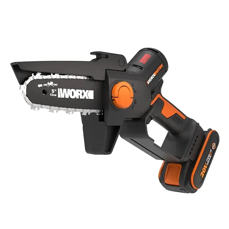 Мини-пила цепная WORX WG325E 20V 12 см бесщеточная аккумуляторная