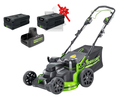 Газонокосилка самоходная Greenworks GC82LM61S 82V (63 см) TwinForce аккумуляторная