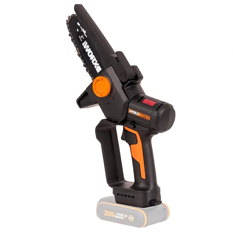 Мини-пила цепная WORX WG325E 20V 12 см бесщеточная аккумуляторная